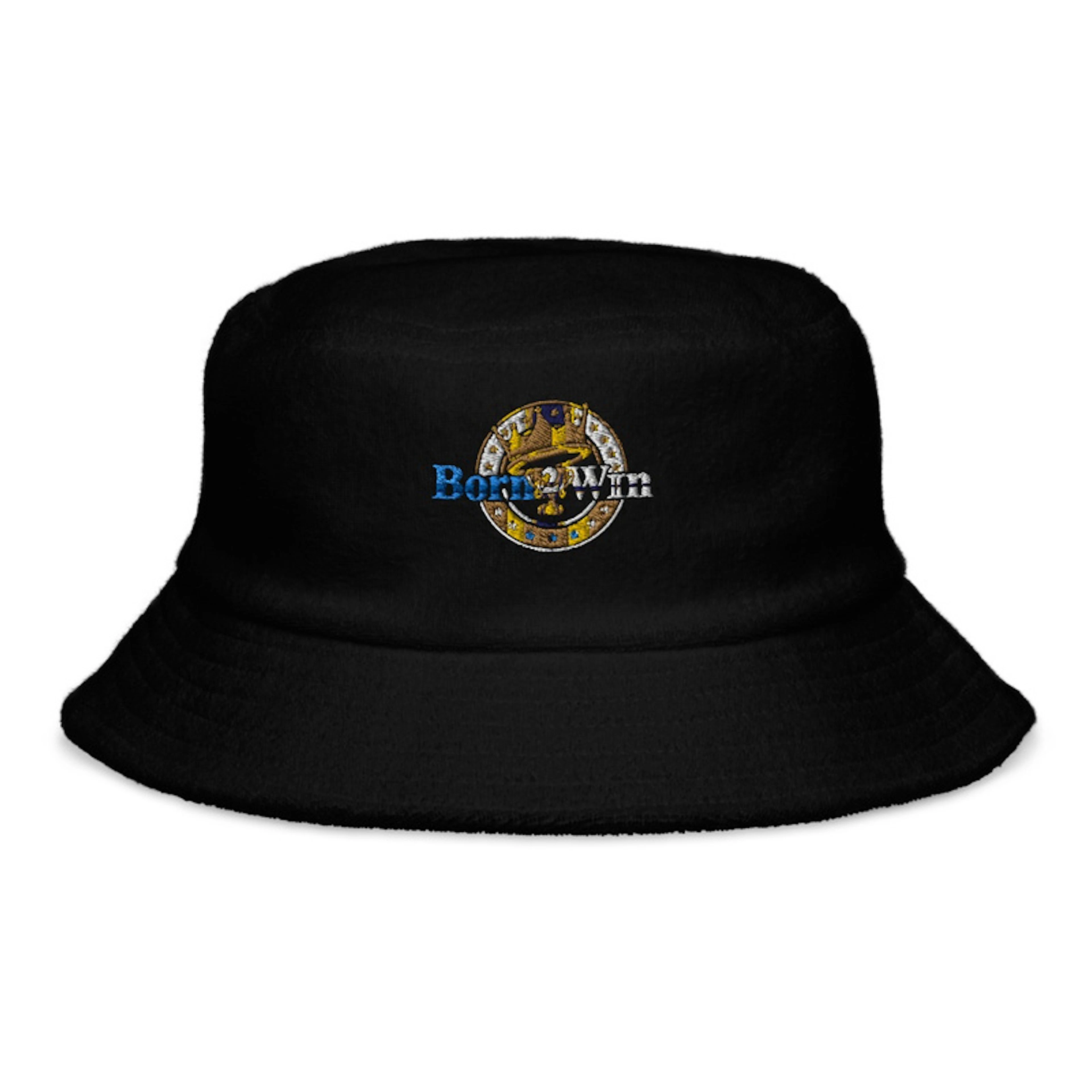 B2W Unstructured Terry Cloth Bucket Hat 