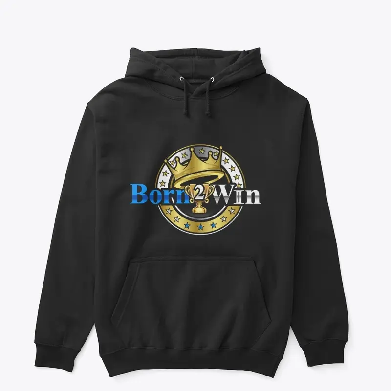 BORN2WIN LOGO 2 B F HOODIE 