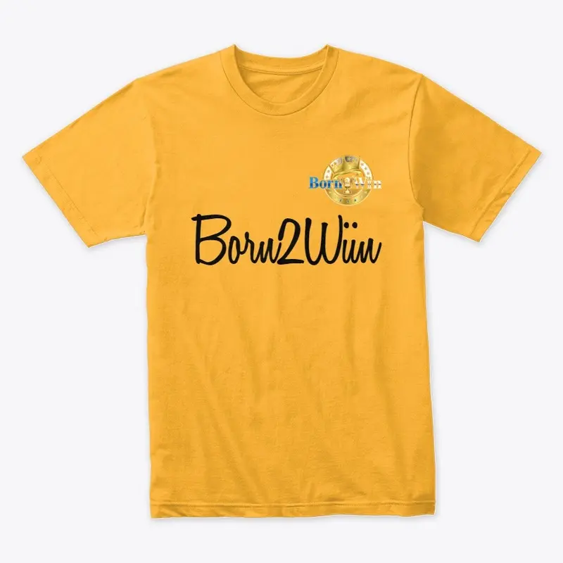 	B2W Written & LOGO TEE SHIRT (F & B)